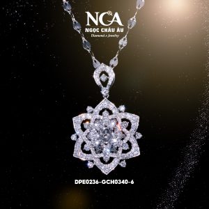 Mặt dây Kim Cương DPE0236